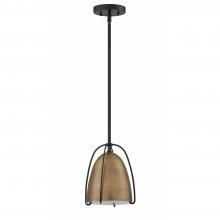 Kendal PF124-BRS/BLK - PF124 1-Light Brass & Black Pendant