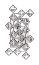 Kendal PF60-2LWL-CH - MILANO series 2-Light Chrome Wall Sconce