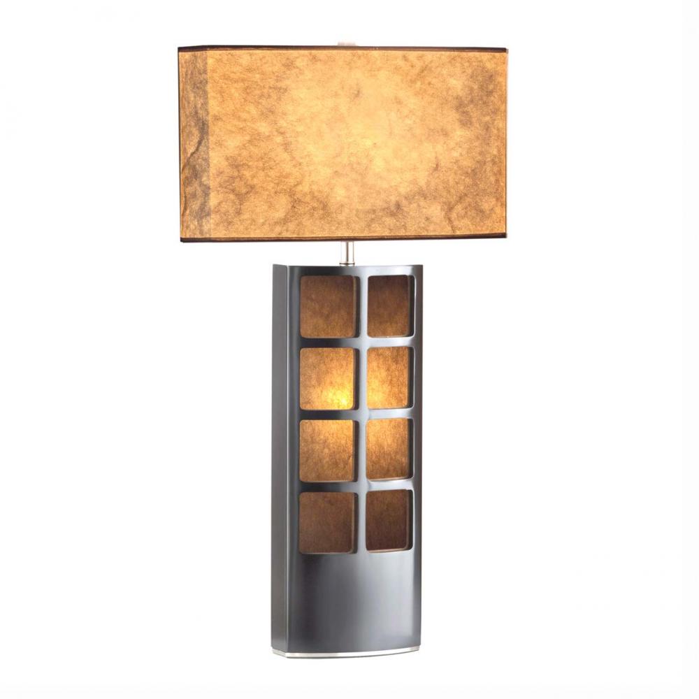 Ventana Table Lamp Dark Brown