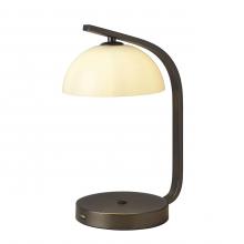 Nova 1011010GM - Mini Domus Table Lamp, Gunmetal