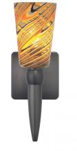 Oggetti Luce 22-5782G - CARNEVALE TORCH, TAUPE FEATHER, SN