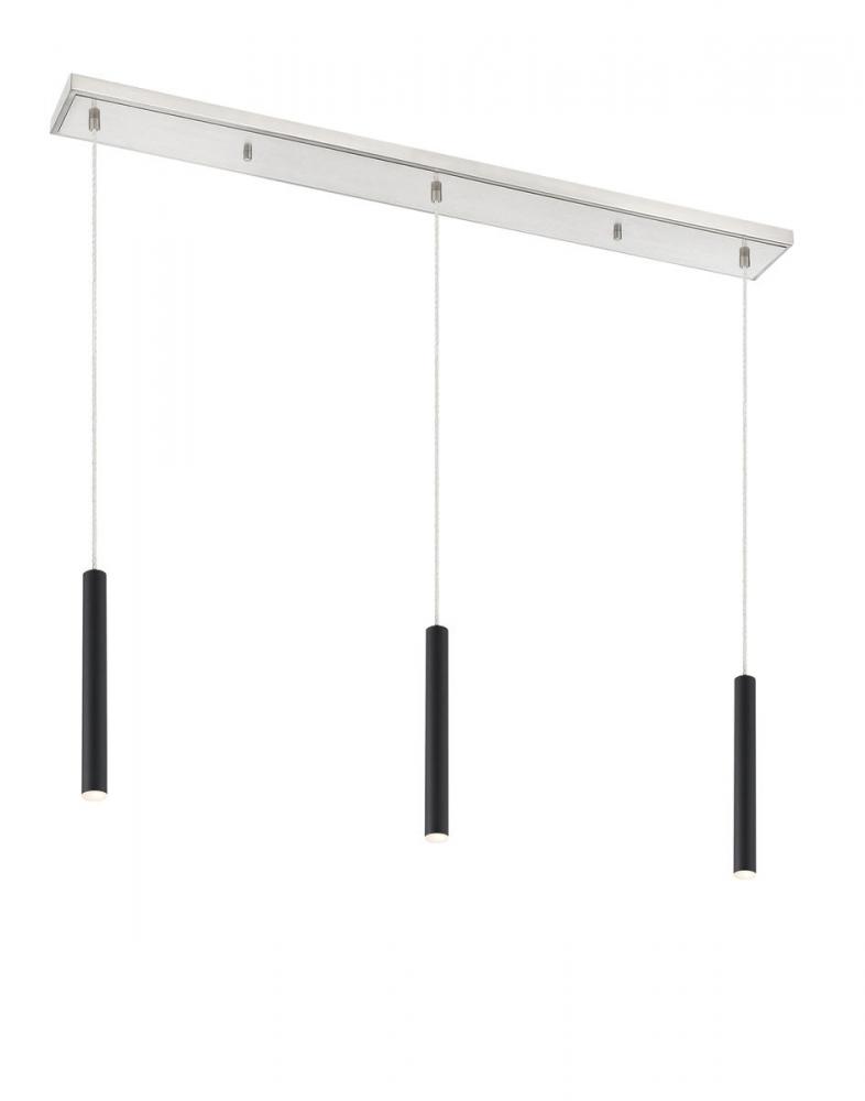 3 Light Linear Chandelier