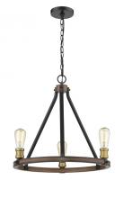 Z-Lite 472-3RM - 3 Light Chandelier