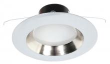 Dolan Designs 10902-05 - Recesso 5" - 6" Reflector Satin Nickel/White