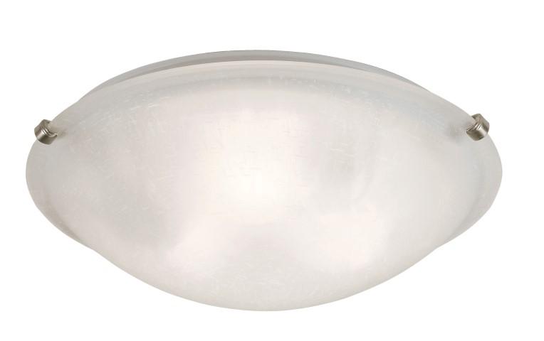 4LT FLUSH-LRG-3 CLIPS-WH LINEN