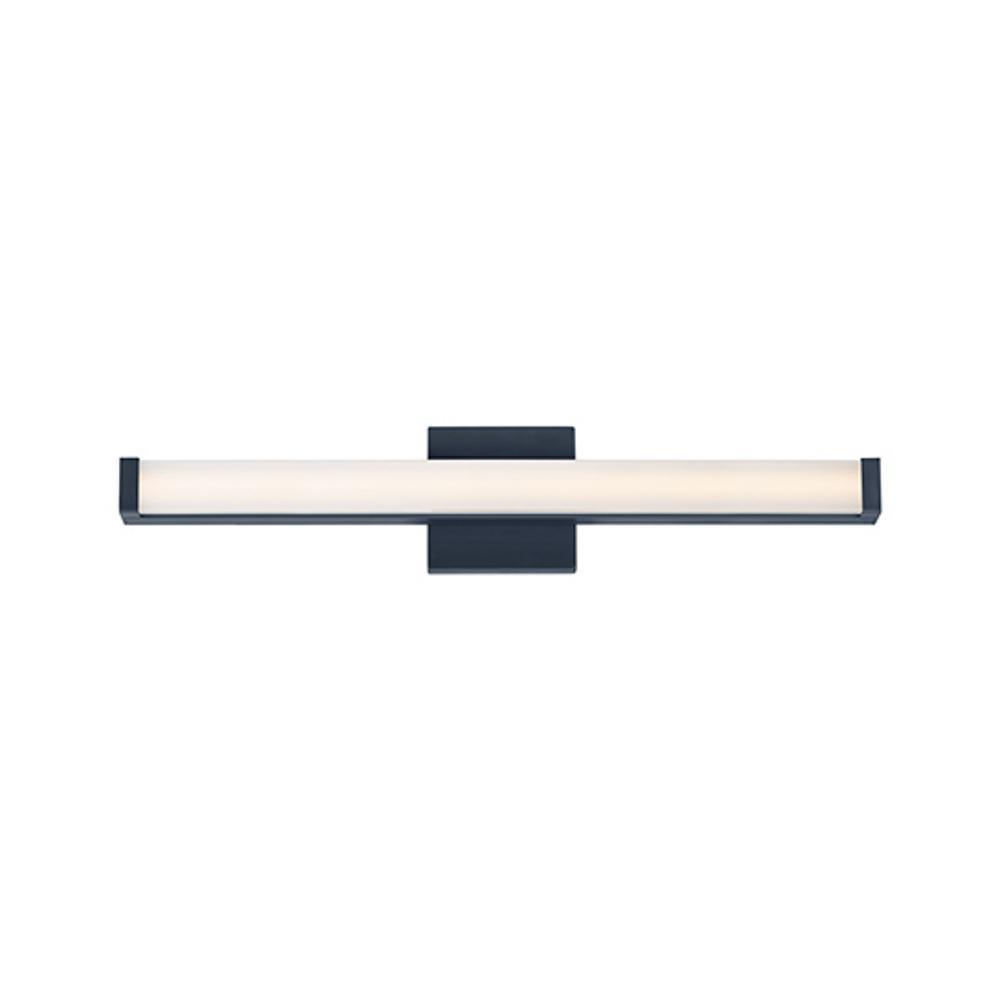 24" LINEAR LED-FROSTED-BK