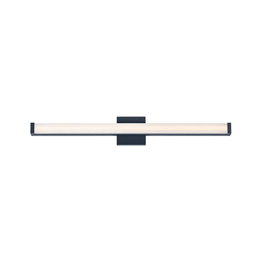 36" LINEAR LED-FROSTED-BK