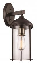 Trans Globe 50232 ROB - 1LT-OUTD WALL CYL FRAME LRG-RO