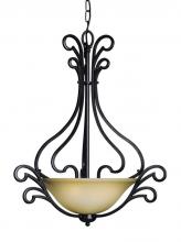 Woodbridge 22020-BOR - Bronze Up Pendant