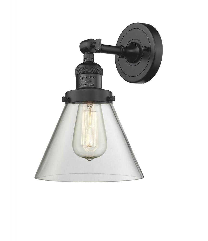Cone - 1 Light - 8 inch - Oil Rubbed Bronze - Adjustable Sconce