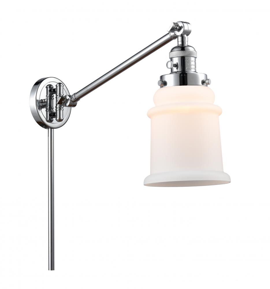 Canton - 1 Light - 8 inch - Polished Chrome -Adjustable Swing Arm