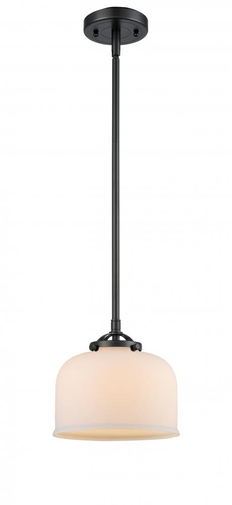 Bell - 1 Light - 8 inch - Oil Rubbed Bronze - Cord hung - Mini Pendant