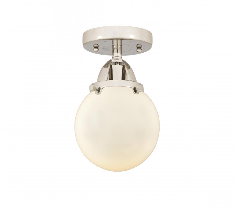 Beacon - 1 Light - 6 inch - Polished Nickel - Semi-Flush Mount