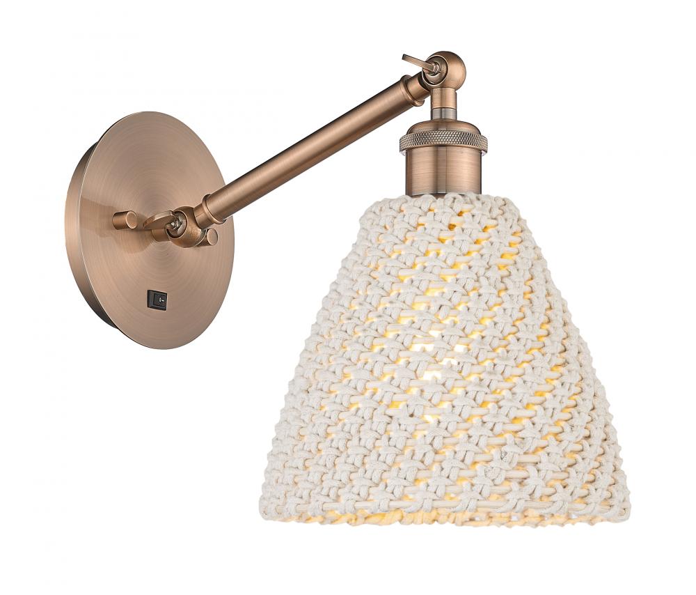 Bristol Natural - 1 Light - 8 inch - Antique Copper - Sconce