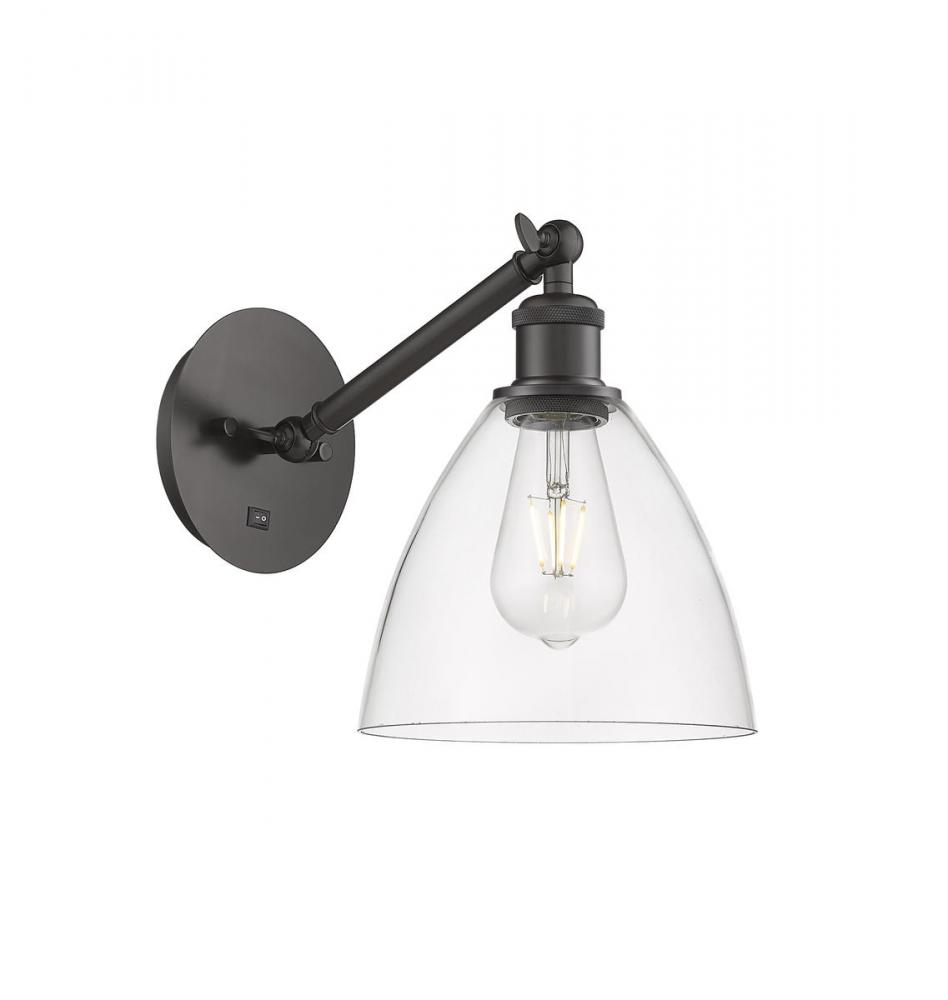 Bristol - 1 Light - 8 inch - Oil Rubbed Bronze - Adjustable Sconce
