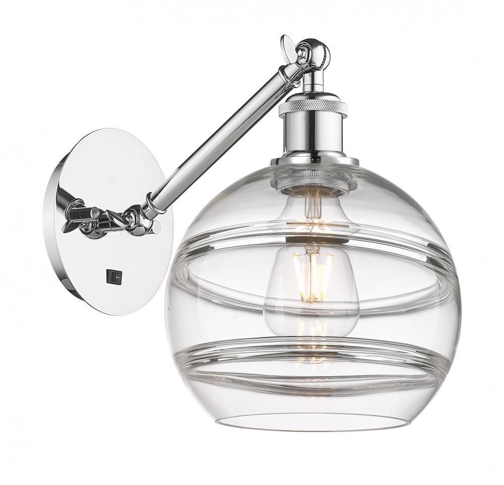 Rochester - 1 Light - 8 inch - Polished Chrome - Adjustable Sconce