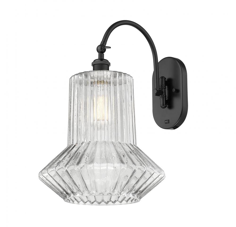 Springwater - 1 Light - 12 inch - Matte Black - Adjustable Swing Arm