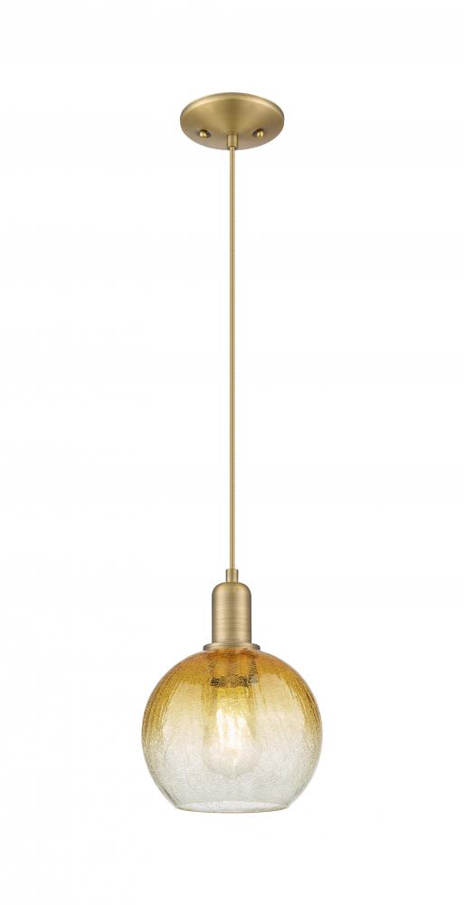 Brookhaven Globe - 1 Light - 6 inch - Oil Rubbed Bronze - Cord hung - Mini Pendant