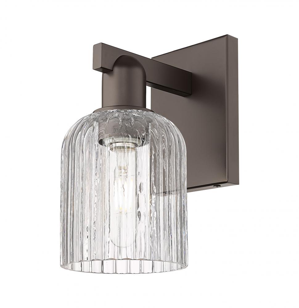 Bridal Veil - 1 Light - 6 inch - Oil Rubbed Bronze - Sconce