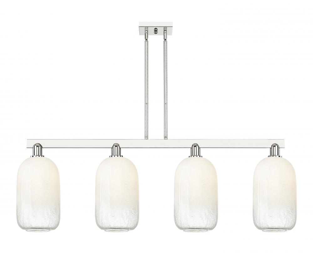 Brookhaven Cloche - 4 Light - 48 inch - Polished Nickel - Cord hung - Island Light