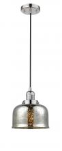 Innovations Lighting 201C-PN-G78-LED - Bell - 1 Light - 8 inch - Polished Nickel - Cord hung - Mini Pendant