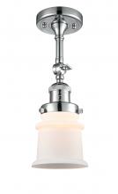 Innovations Lighting 201F-PC-G181S - Canton - 1 Light - 5 inch - Polished Chrome - Adjustable Semi-Flush Mount