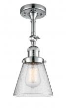 Innovations Lighting 201F-PC-G64 - Cone - 1 Light - 6 inch - Polished Chrome - Adjustable Semi-Flush Mount