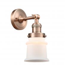 Innovations Lighting 203-AC-G181S - Canton - 1 Light - 5 inch - Antique Copper - Adjustable Sconce