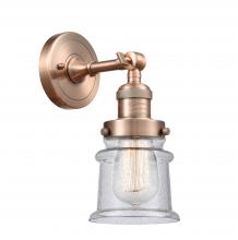 Innovations Lighting 203-AC-G184S - Canton - 1 Light - 5 inch - Antique Copper - Adjustable Sconce