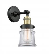 Innovations Lighting 203-BAB-G182S - Canton - 1 Light - 5 inch - Black Antique Brass - Adjustable Sconce