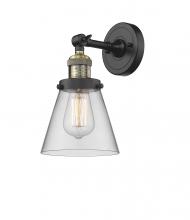 Innovations Lighting 203-BAB-G62 - Cone - 1 Light - 6 inch - Black Antique Brass - Adjustable Sconce
