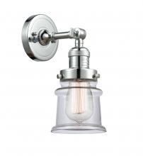 Innovations Lighting 203-PC-G182S - Canton - 1 Light - 5 inch - Polished Chrome - Adjustable Sconce