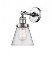 Innovations Lighting 203-PC-G64 - Cone - 1 Light - 6 inch - Polished Chrome - Adjustable Sconce