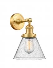 Innovations Lighting 203-SG-G44 - Cone - 1 Light - 8 inch - Satin Gold - Sconce