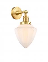 Innovations Lighting 203-SG-G661-7 - Bullet - 1 Light - 7 inch - Satin Gold - Adjustable Sconce