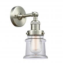 Innovations Lighting 203-SN-G182S - Canton - 1 Light - 5 inch - Brushed Satin Nickel - Adjustable Sconce