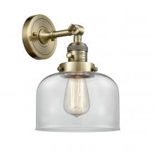 Innovations Lighting 203SW-AB-G72 - Bell - 1 Light - 8 inch - Antique Brass - Adjustable Sconce
