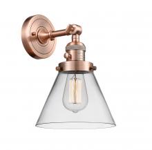 Innovations Lighting 203SW-AC-G42 - Cone - 1 Light - 8 inch - Antique Copper - Adjustable Sconce