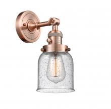 Innovations Lighting 203SW-AC-G54 - Bell - 1 Light - 5 inch - Antique Copper - Adjustable Sconce