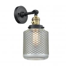 Innovations Lighting 203SW-BAB-G262 - Stanton - 1 Light - 6 inch - Black Antique Brass - Adjustable Sconce
