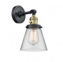 Innovations Lighting 203SW-BAB-G62 - Cone - 1 Light - 6 inch - Black Antique Brass - Adjustable Sconce