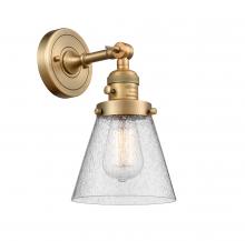 Innovations Lighting 203SW-BB-G64 - Cone - 1 Light - 6 inch - Brushed Brass - Adjustable Sconce