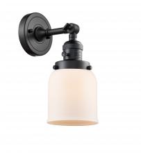 Innovations Lighting 203SW-BK-G51 - Bell - 1 Light - 5 inch - Matte Black - Adjustable Sconce