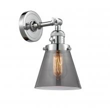 Innovations Lighting 203SW-PC-G63-LED - Cone - 1 Light - 6 inch - Polished Chrome - Adjustable Sconce