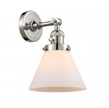 Innovations Lighting 203SW-PN-G41-LED - Cone - 1 Light - 8 inch - Polished Nickel - Adjustable Sconce