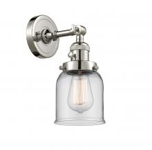 Innovations Lighting 203SW-PN-G52 - Bell - 1 Light - 5 inch - Polished Nickel - Adjustable Sconce