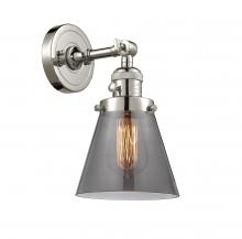 Innovations Lighting 203SW-PN-G63-LED - Cone - 1 Light - 6 inch - Polished Nickel - Adjustable Sconce