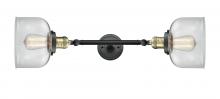 Innovations Lighting 208L-BAB-G72 - Bell - 2 Light - 8 inch - Black Antique Brass - Adjustable Bath Vanity Light