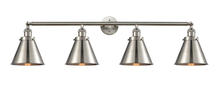 Innovations Lighting 215-SN-M13-SN - Appalachian - 4 Light - 44 inch - Brushed Satin Nickel - Adjustable Bath Vanity Light