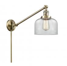 Innovations Lighting 237-AB-G72 - Bell - 1 Light - 8 inch - Antique Brass -Adjustable Swing Arm